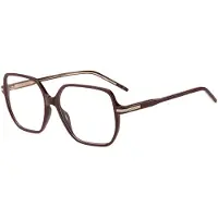 HUGO BOSS BOSS 1944 55/16/140 Burgundin väriset silmälasit 2 asetaattikehystä NAISILLE BOSS 1944