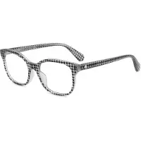 Kate spade KS ORA 50/17/140 musta kuvio harmaa asetaattikehys NAISILLE KS ORA