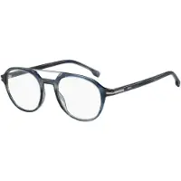 HUGO BOSS BOSS 1849 50/21/145 Harmaa sarvikehyksinen Näkölasit MIEHILLE BOSS 1849