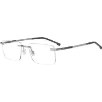 HUGO BOSS BOSS 1904 56/18/145 Matte rutenium Metalli kehykset MIEHILLE BOSS 1904
