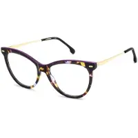 Carrera 3078 55/17/140 Violet havana gold Acetate kehykset NAISILLE 3078