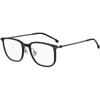 HUGO BOSS BOSS 1878/F 54/19/150 mustat tummaruthenium polyamidikehykset MIESTEN BOSS 1878/F