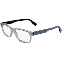 Lacoste L2707N 55/16/145 Crystal vaaleanharmaat Bio-injektoidut silmälasit MIEHILLE L2707N