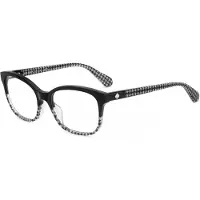 Kate spade KS ORA 50/17/140 mustat asetaattikehykset NAISILLE KS ORA