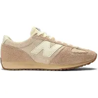 New Balance unisex. U471V1 Beige leather trainers 471 (47.5), Flat, Suede, Laces, Casual
