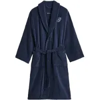 Gant Embroidery Robe - Navy - XXL
