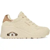 SKECHERS Uno Wedge - Safari Daze - Cream - 40