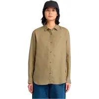 Timberland Linen Pitkähihainen Kauluspaita