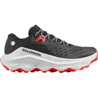 Salomon Men's Ultra Glide 4 Black/White/Fiery Red 41 1/3