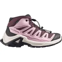 Salomon Junior's X Ultra Mid GORE-TEX Huckleberry/Dawn Pink/Concord Grape 33
