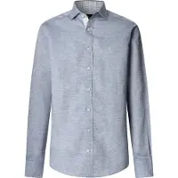 Hackett Hm3010660 Linen Pitkähihainen Kauluspaita