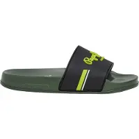 Pepe Jeans for boy. PBS700001 Slippers Zone B green (33), Flat, None, Beachwear, children's fashion