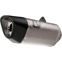 Leovince Lv-14 R Titanium Kawasaki Klz 1000 Abs 19-24 Hyväksytty äänenvaimennin