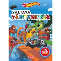 Hot Wheels valtava värityskirja