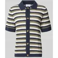 Lindbergh Chrochet Cardigan S/S - Green - M
