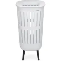 Brabantia - Collect-It pyykkikori jaloilla 55 L Valkoinen