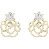 Sno of sweden Flora Rose pendant korvakorut
