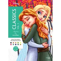 Hachette Mystery Colouring - Classics Vol 3: Reveal iconic Disney characters with colour by number
