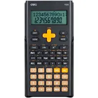Deli scientific calculator dark grey