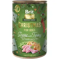 Brit Care Dog Christmas can Rabbit and Turkey 400g