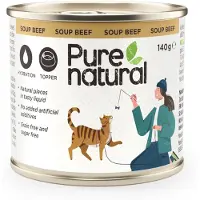 Purenatural Cat Soup Beef 140g