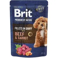 Brit Premium by Nature Dog Nauta & Porkkana 85 g