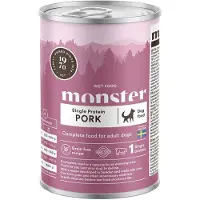 Monster Pet Food Monster Dog Adult Single Protein Pork 400 g