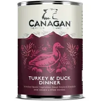 Canagan Dinner kalkkuna-ankka, 400g