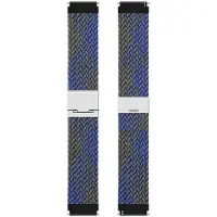 CaseOnline Punottu kellon ranneke Huawei Watch GT Runner 2 - Bluegreen