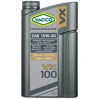 Yacco Vx100 15w40 öljy 2l