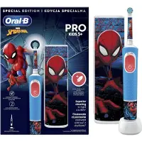 Oral-B Braun Spiderman D103.413.2KX Vitality PRO Kids 3+ matkalaukku