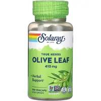Solaray Olive Leaf 410mg Kapselit 100 Yksiköt
