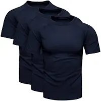 Recea Miesten valkoinen 100 % puuvillainen T-paita, jossa -painatus, koko XL