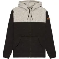Quiksilver Keller Block Vetoketjullinen Huppari black heather Koko S