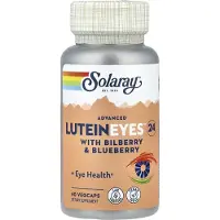 Solaray Advanced Lutein Eyes 24mg Vitamins Kapselit 60 Yksiköt
