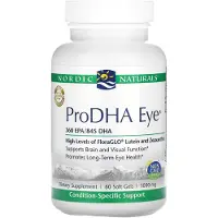 Nordic Naturals , ProDHA Silmä, 1 000 mg, 60 Pehmolevyä (500 mg per Pehmolevy)