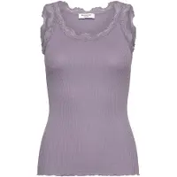 Rosemunde RWBabette U-neck Lace - silkki-puuvillatoppi
