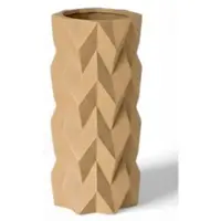 Simiu TESSURA - Vase - 17cm - Beige
