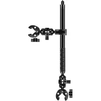 Puluz Motorcycle/bicycle mount with a single clamp and selfie stick 150 cm