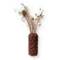 Simiu PUFFRA - Vase - 20cm - Mocha