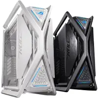 Asus ROG Hyperion GR701 -täystornikotelo ikkunalla ja RGB-valaistuksella, valkoinen