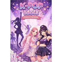 K-Pop ColoursbyCPH Idols Värityskirja