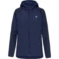 Asics Road Packable Blue Women’s Jacket, Size XS.