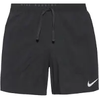Nike Juoksushortsit Dri-FIT Stride 5'' Brief - Musta/Heijastava hopea, koko X-Large