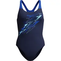 Speedo Medley Logo Medalist One Piece - Blue - 40