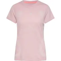 Asics Women's Road Seamless Short Sleeve Top Morganite/Crystal Pink Lyhythihainen treenipaita S