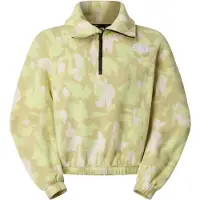 The North Face W Mountain Athletics Fleece 1/4 Zip-Prin - Yellow - XS