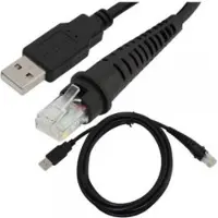 Datalogic 90A052100, Latauskaapeli, Harmaa, RS-232, RJ-45, Suora, Suora