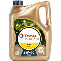 PP Market TOTAL QUARTZ moottoriöljy 5W40 5L 9000 ENERGY A3/B4 / SN/CF