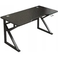 Rexo Tietokonepelipöytä Attic, 120 cm, musta
